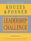 The Leadership Challenge By James M. Kouzes